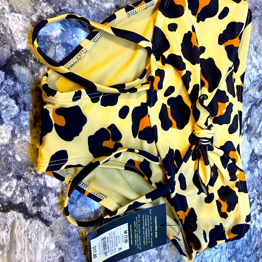 New with tags girls M (7/8) swimsuit